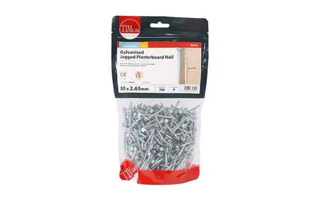Jagged Plasterboard Nails Galvanised - 30 X 2.65mm
