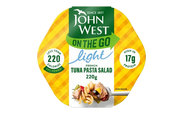 John West Light French Tuna Pasta Salad 220g Case Of 6