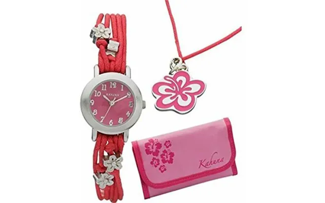 Kahuna Children Girls Wallet, Necklace Gift Set Watch Akks-0003f - Clearance Needs Re-battery product image