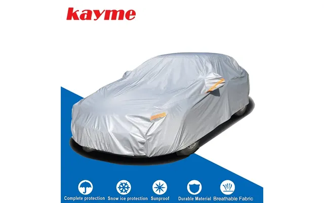 Kayme Add Cotton Car Cover Super Snow Cover Sunshade Waterproof Dustproof Full Universal Auto Protective For Sedan Suv