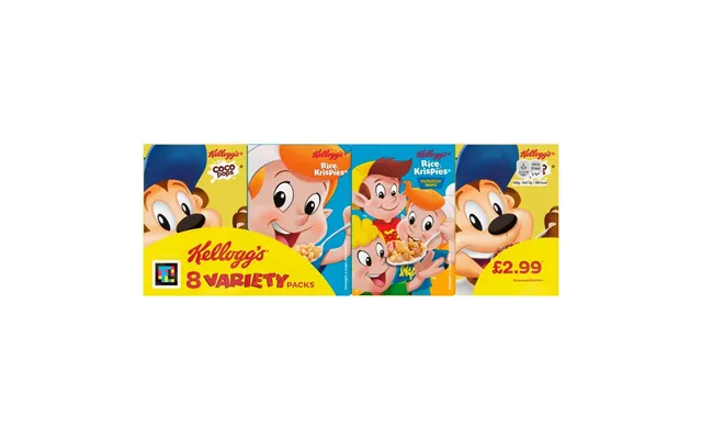 Kellogg's Variety Breakfast Cereal 8pk Case Of 6