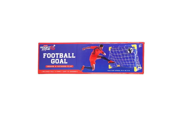Kids’ Soccer Goal Set With Ball Pump & Net Indoor & Outdoor Play