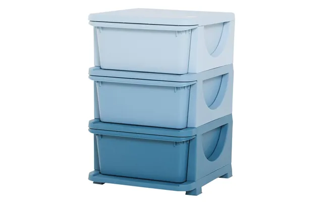 Kids Storage Units With Drawers 3 Tier Chest Vertical Dresser Tower product image