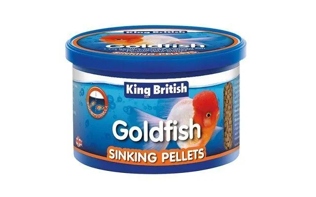King British Goldfish Sinking Pellets 140g