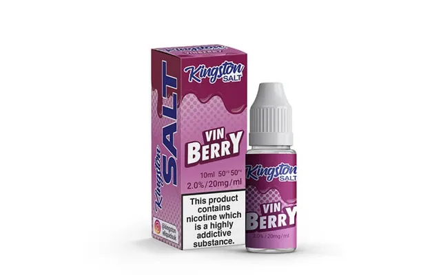 Kingston 10mg Nicotine Strengt Nic Salt 10ml Bottle Size - Vinberry