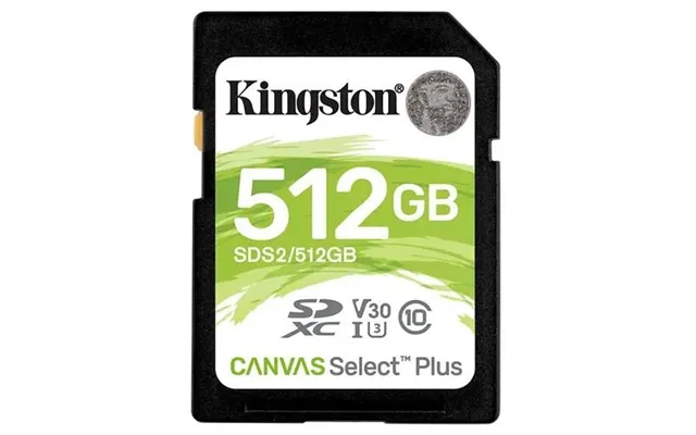 Kingston Canvas Select Plus Microsd Sd Adapter Included - 512gb