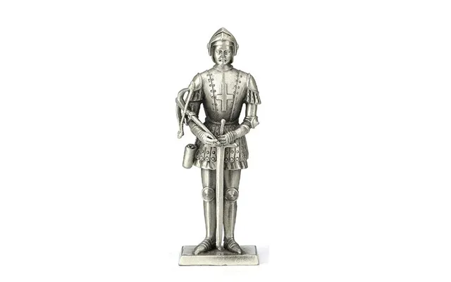 Knight With Crossbow Hand-cast Statue Sculpture 11cm Height
