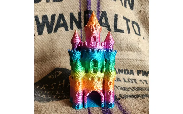 Knitted Dice Tower - Designed By Fatesend