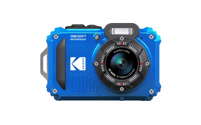 Kodak Pixpro Wpz2 16mp 4x Zoom Tough Compact Camera - Blue