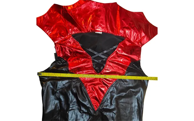 Ladies Vampire Costume Deluxe Halloween Fancy Dress Party Outfit Forever Young - Xl