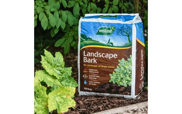 Landscaping Garden Bark Mulch - 20 X 90ltr Handy Bags