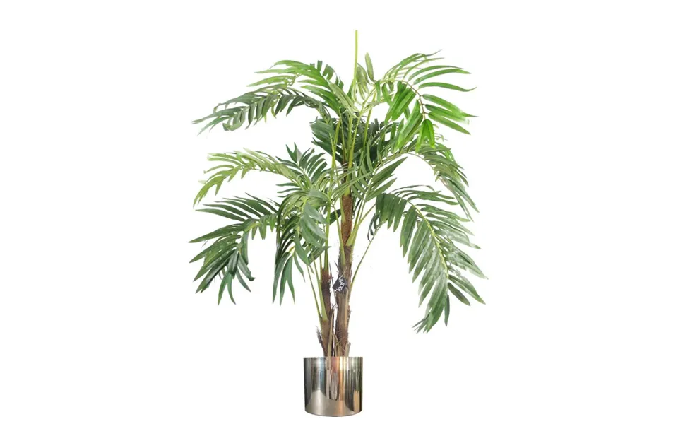 Large Artificial Palm Trees Metal Planters - Choice Of Size And Colour