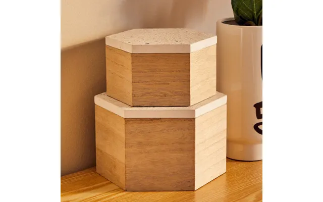 Large Terrazzo Lid Trinket Box Mimo