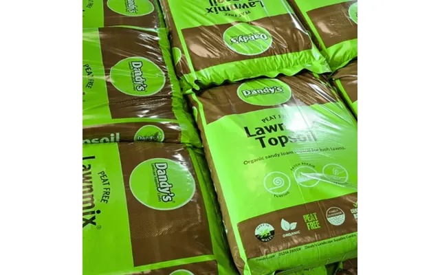 Lawnmix Welsh Topsoil For Lush Lawns - 20 X 25kg Handy Bags