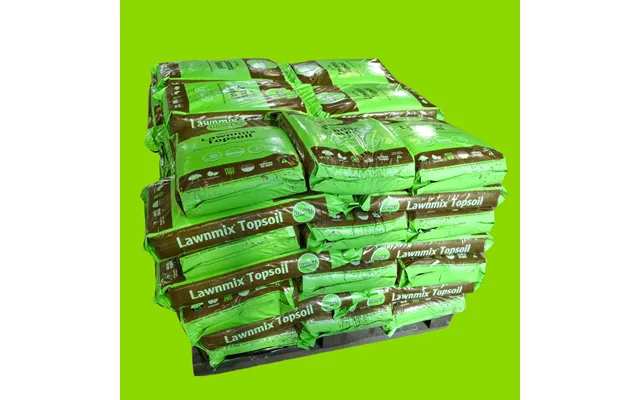 Lawnmix Welsh Topsoil For Lush Lawns - 40 X 25kg Handy Bags
