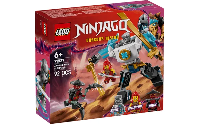 Lego Ninjago 71827 Zane's Battle Suit Mech Playset For Ages 6 And Up