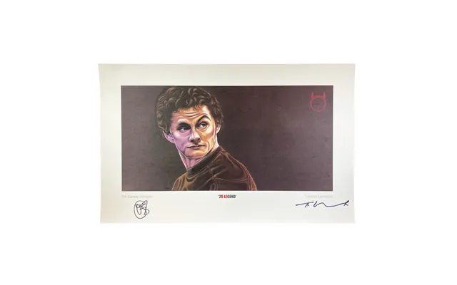 Limited Edition Signed Ole Gunnar Solskjaer Print
