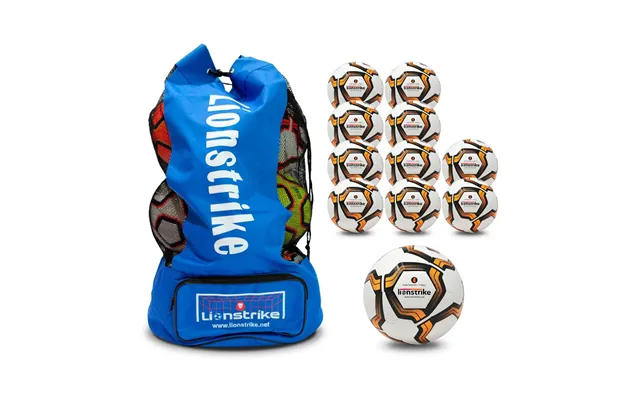 Lionstrike Club Football Multipack Bundle - White Size 4 Multipack