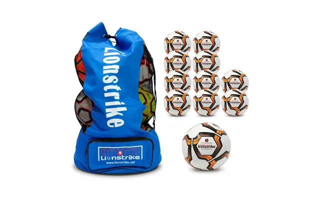 Lionstrike Club Football Multipack Bundle - White Size 5 Multipack