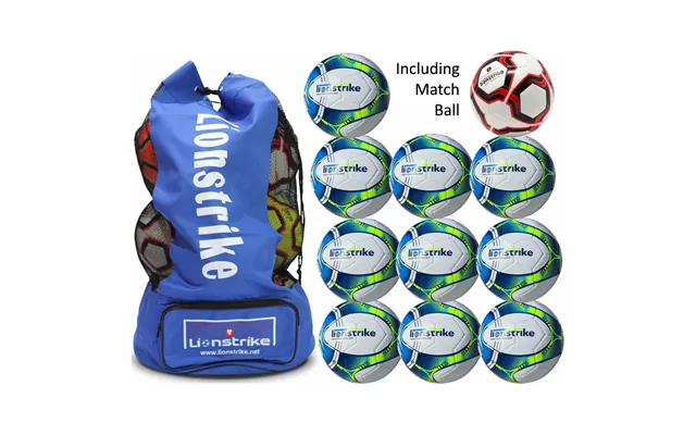 Lionstrike Matchday Football Multipack Bundle - Size 3 Multipack Turquoise