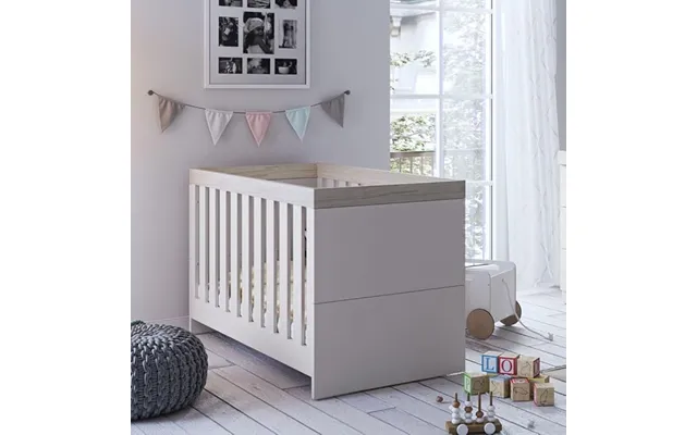 Little Acorns Burlington Cot Bed - Cashmere & Grey Ash product image