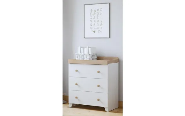 Little Acorns Burlington Dresser - White & Oak product image