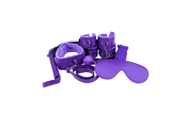 Loving Joy Purple Bondage Kit - Perfect For Beginners 8 Piece