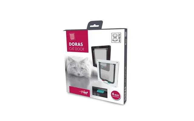 M-pets Doras Cat Door - 4 Way Locking