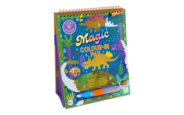 Magic Colour Changing Watercard Easel And Pen - Dinosaur
