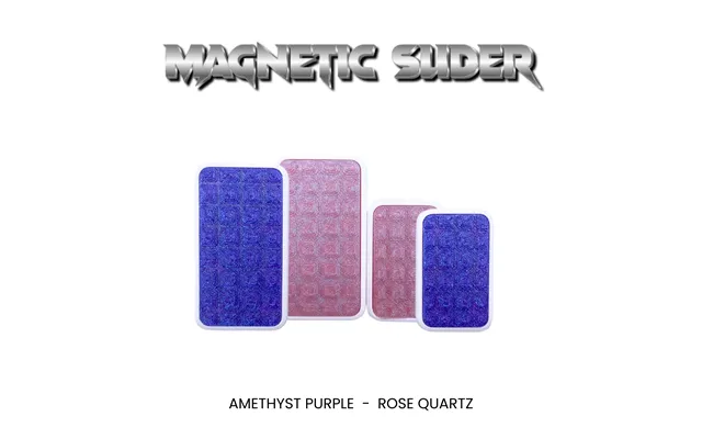 Magnetic Slider - Large Rose Quartz Pink
