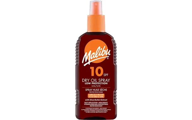 Malibu Sun Dry Oil Spray 200ml Spf10 product image