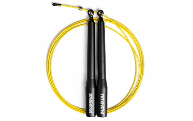 Mammal Speed Skipping Rope - Black Yellow Cable