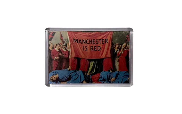 Manchester Is Red Fridge Magnet