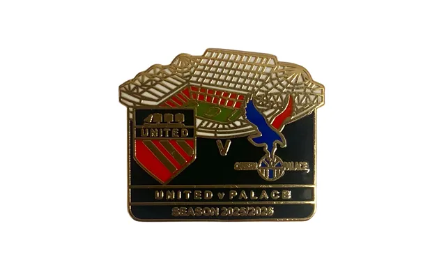 Manchester United V Crystal Palace 2025 2026 Matchday Badge