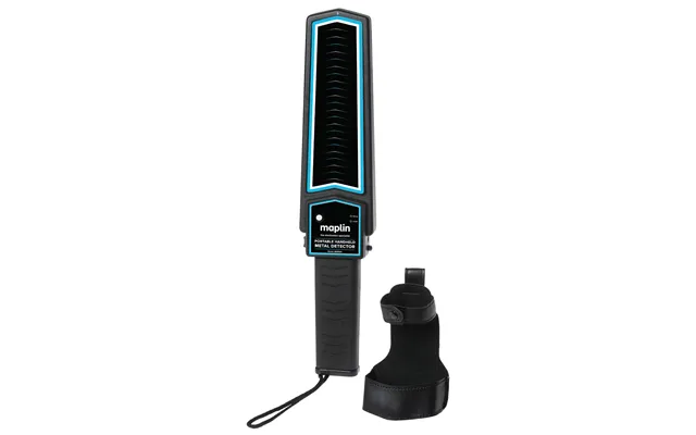 Maplin Handheld 10 Metal Detector Wand Body Scanner With Beep Vibration Alerts & Led Light