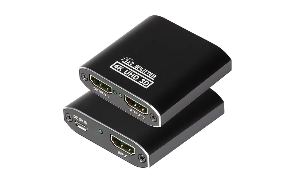 Maplin Hdmi Splitter 1 Port In 2 Ports Out 4k Ultra Hd 30hz 10
