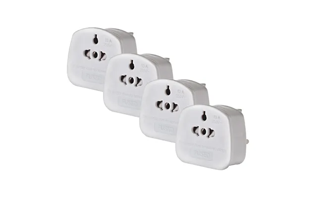 Maplin Worldwide Tourist To Uk Travel Adapter - Pack Of 4