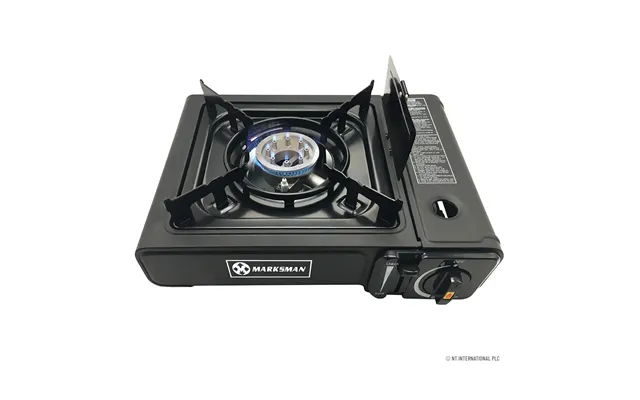 Marksman Portable Gas Cooker Butane Camping Stove Free Carry Case Bbq Outdoor Indoor Kitchen Hiking Single Burner Carava