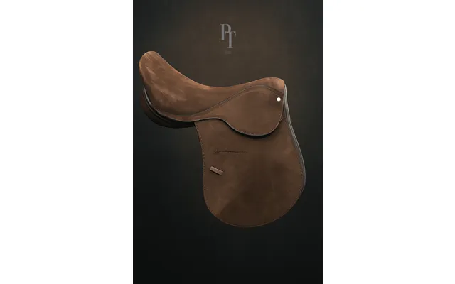 Matte Brown Leather Polo Saddle - 18