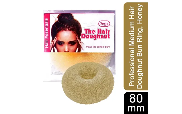 Medium Hair Doughnut Bun Ring 80mm - Professional Quality