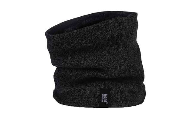 Mens 2.6 Tog Soft Fleece Lined Thermal Winter Neck Warmer - One Size Black