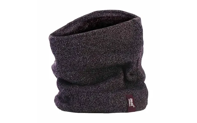Mens 2.6 Tog Soft Fleece Lined Thermal Winter Neck Warmer - One Size Burgundy