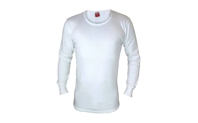 Mens Cotton Thermal Underwear Long Sleeve Top - Xx-large White