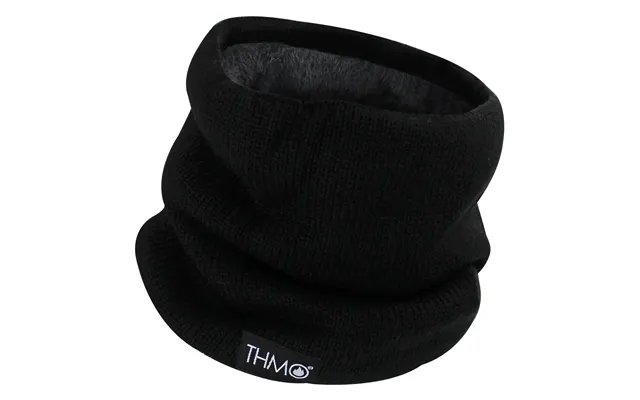 Mens Neck Warmer Thinsulate Neck Gaiter Fleece Winter Accessories - One Size Black