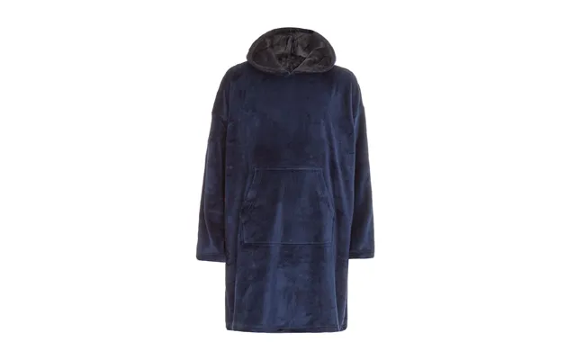 Mens Oversized Hooded Blanket Wearable Blanket Hoodie With Fleece Comfort - One Size Blue