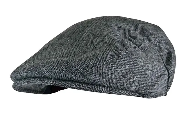 Mens Traditional Flat Cap Stylish Quilted Lining, Folds For Easy Storage, Available In 58cm And 60cm - L Xl Grey
