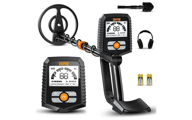 Metal Detector Waterproof Gold Detecting Lcd Display 4 Modes Sunpow