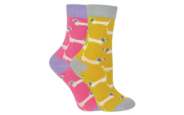 Miss Sparrow - Girls 2 Pack Bamboo Socks