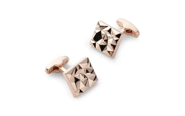Modernist Cufflinks In Rose Gold