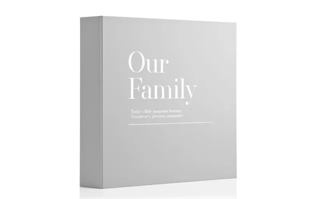 Moments Coffee Table Scrapbook Album - Our Family